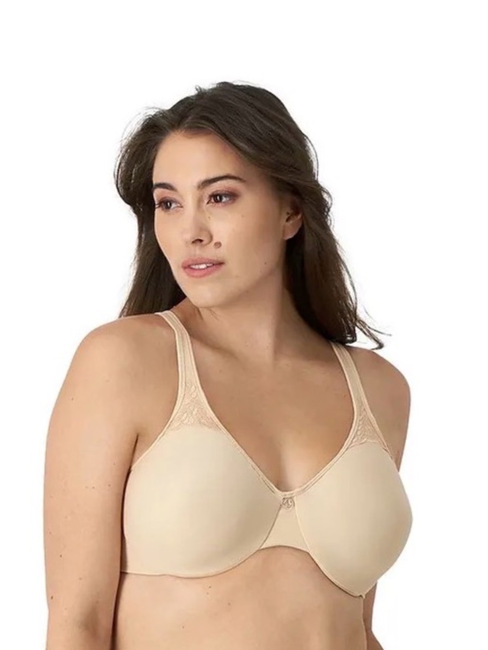 Bali 3385 Passion for Comfort Seamless Minimizer Underwire Bra NWOT 40D #2766
